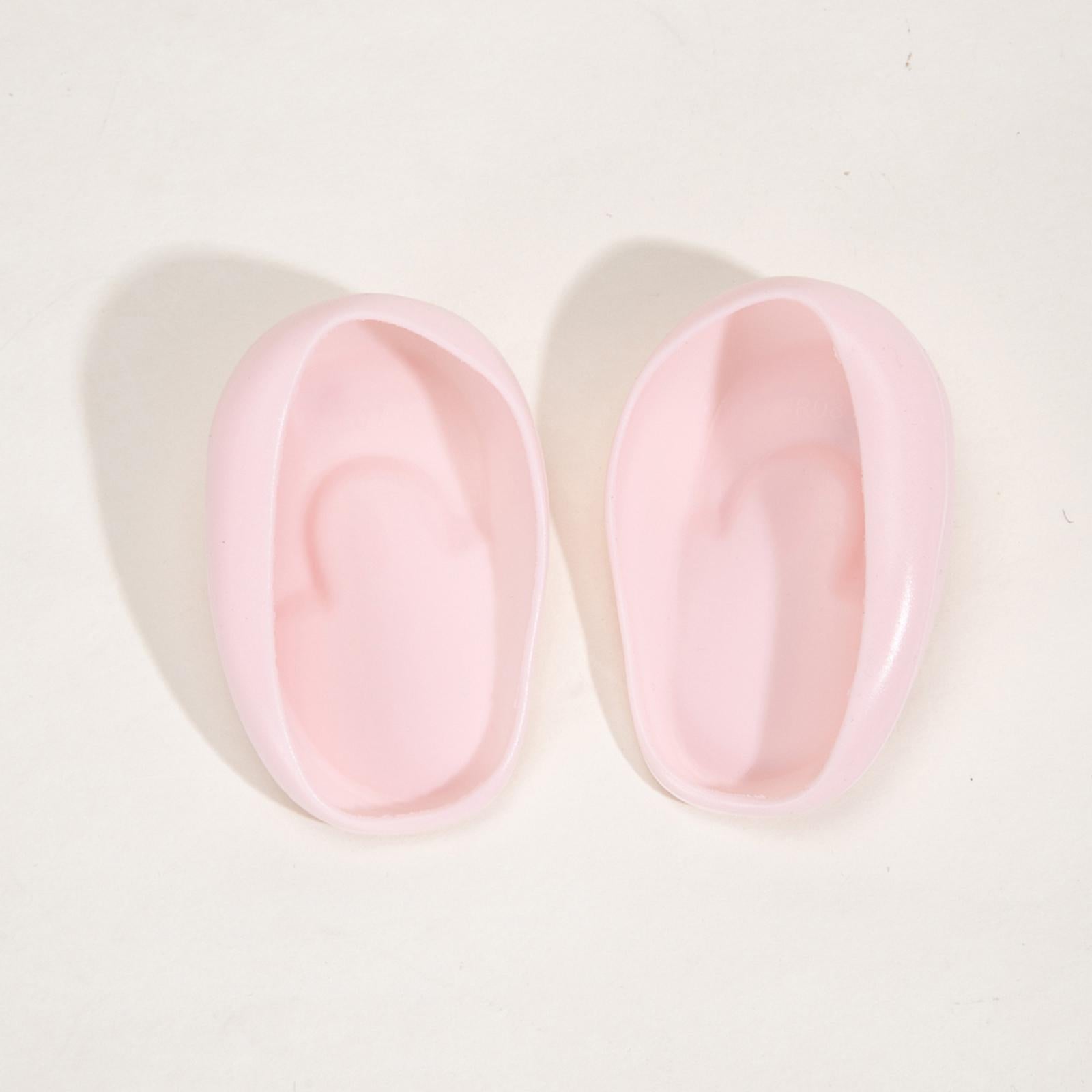 5x2x Silicone Ear Cover Protector Hair Dyeing Earmuffs for Home Use Hair Salon Pink
