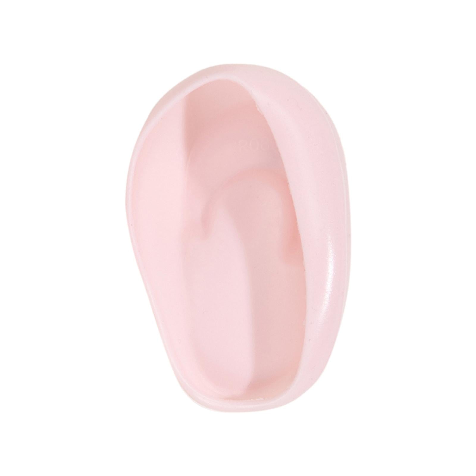 5x2x Silicone Ear Cover Protector Hair Dyeing Earmuffs for Home Use Hair Salon Pink