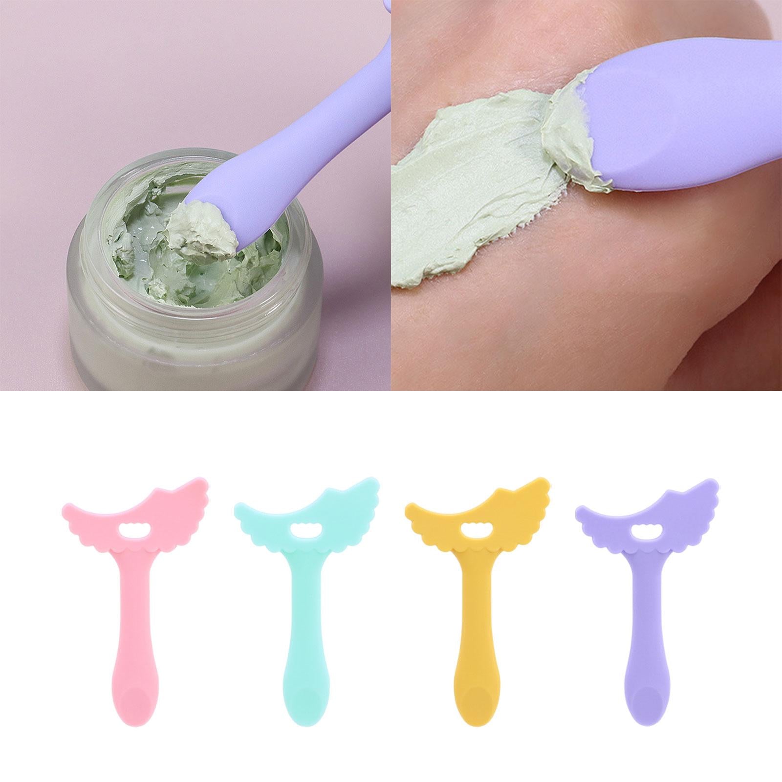 4xSilicone Eyeliner Stencils Applicator Auxiliary Eyeliner Tool for Women Lady Pink 