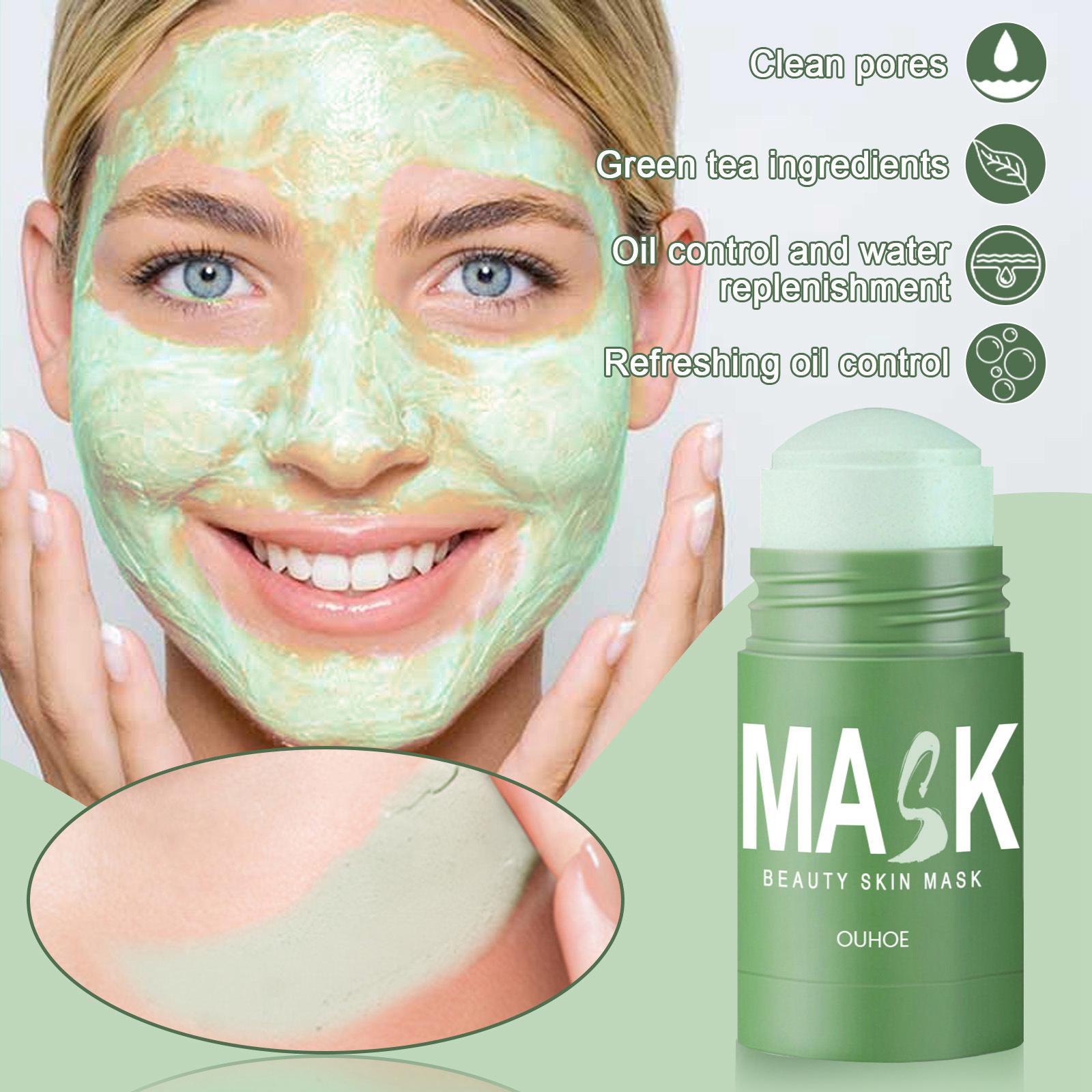 3xDeep Cleanse Mask Stick Facial Mud Mask for Improve Skin Tone Improves Skins