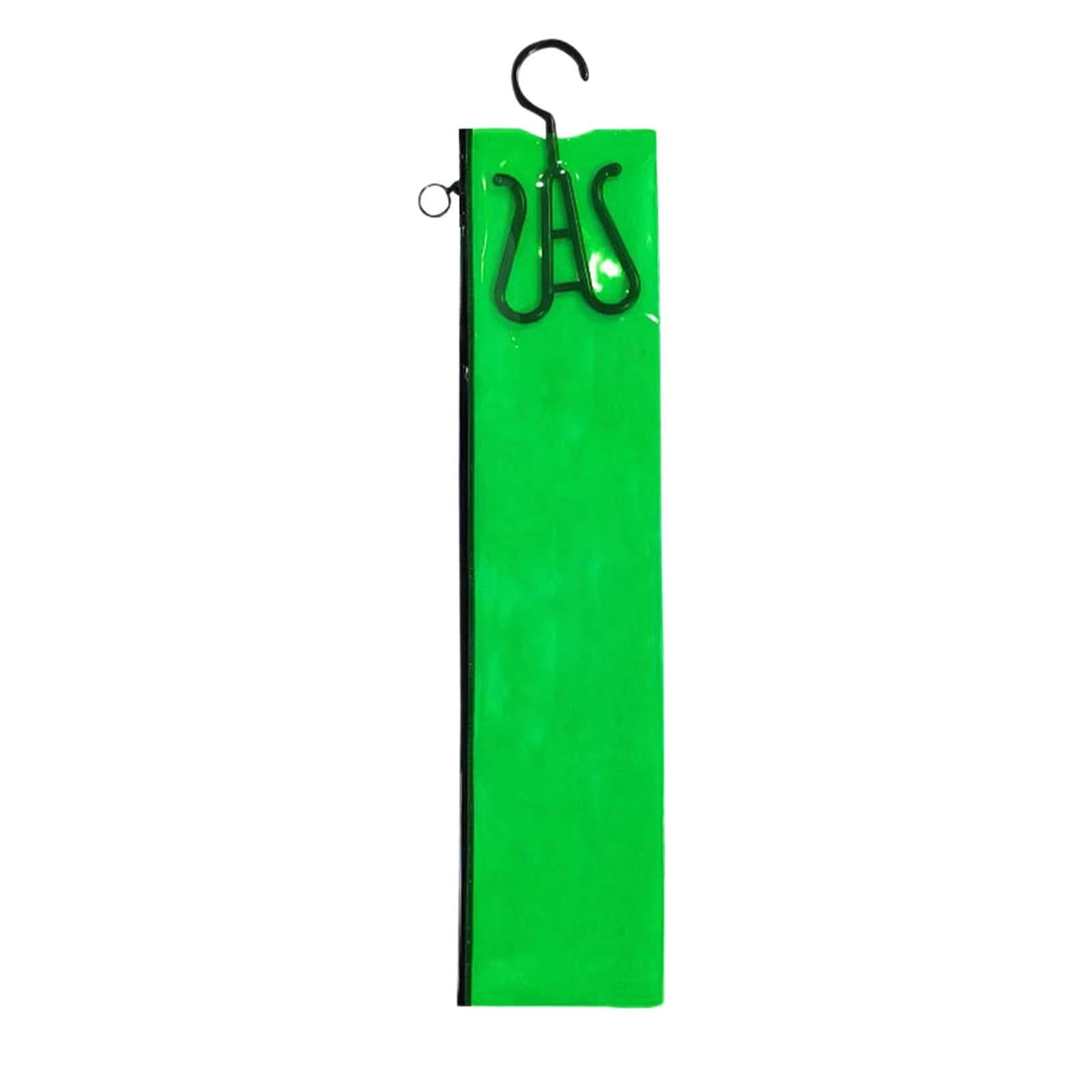 4xHair Extension Storage Bag Portable Hair Extension Hanger for Synthetic Hair L Green