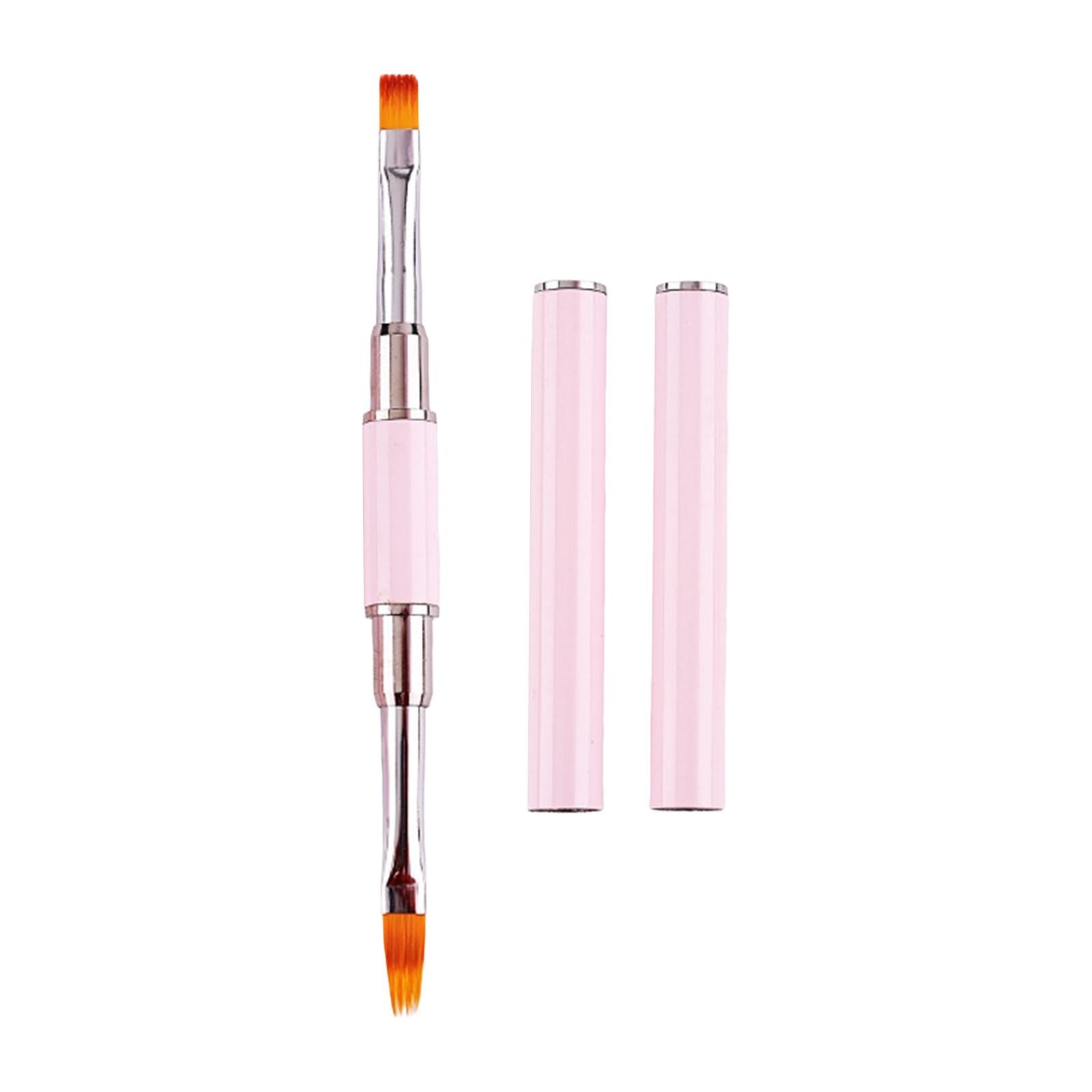 3xDouble Ended Nail Art Brushes for Delicate Coloring DIY at Home Thin Details Style D