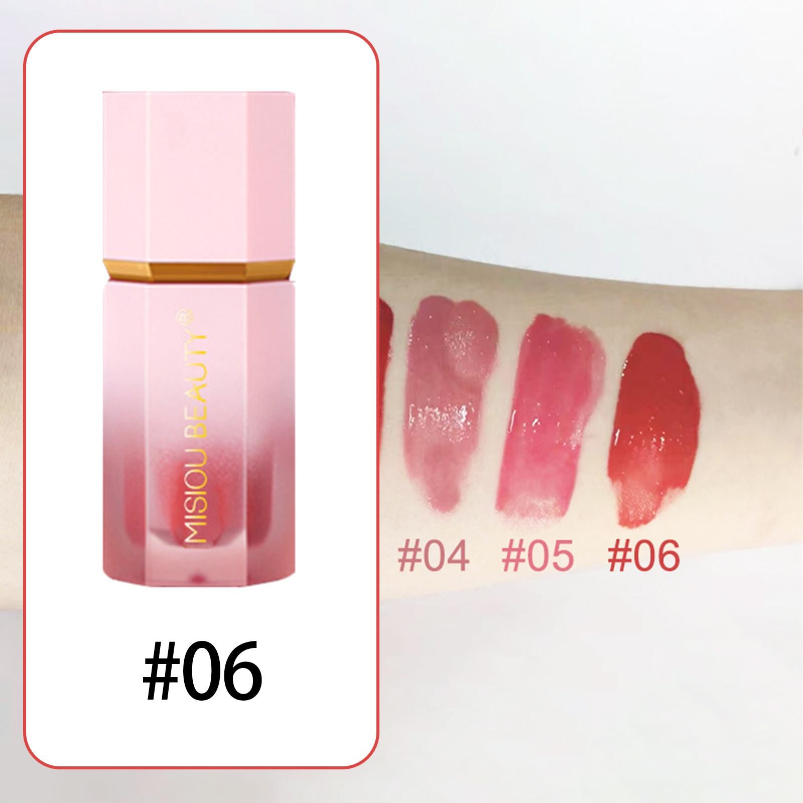 5xLiquid Cheek Blush Moisturizing Soft Cream Face Blush for Face Eyes and Lips Style F