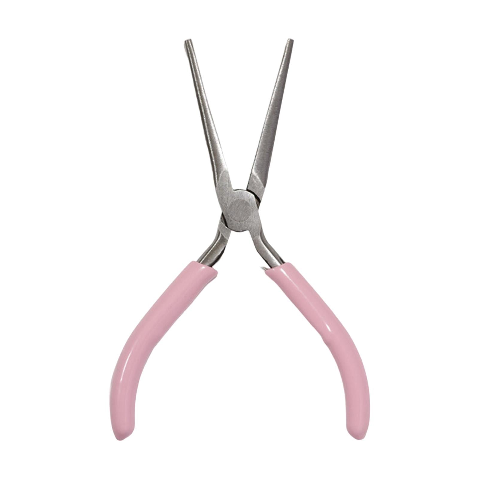 4xFalse Nail Shaping Tweezers Comfortable Grip Professional Nail Pinching Tool