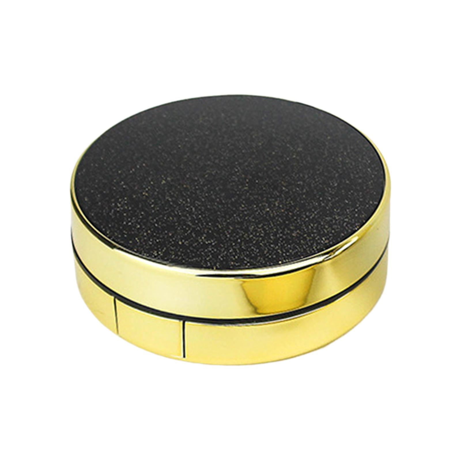 2xAir Cushion Box with Powder Puff Powder Case DIY Foundation BB cc Cream Case Black