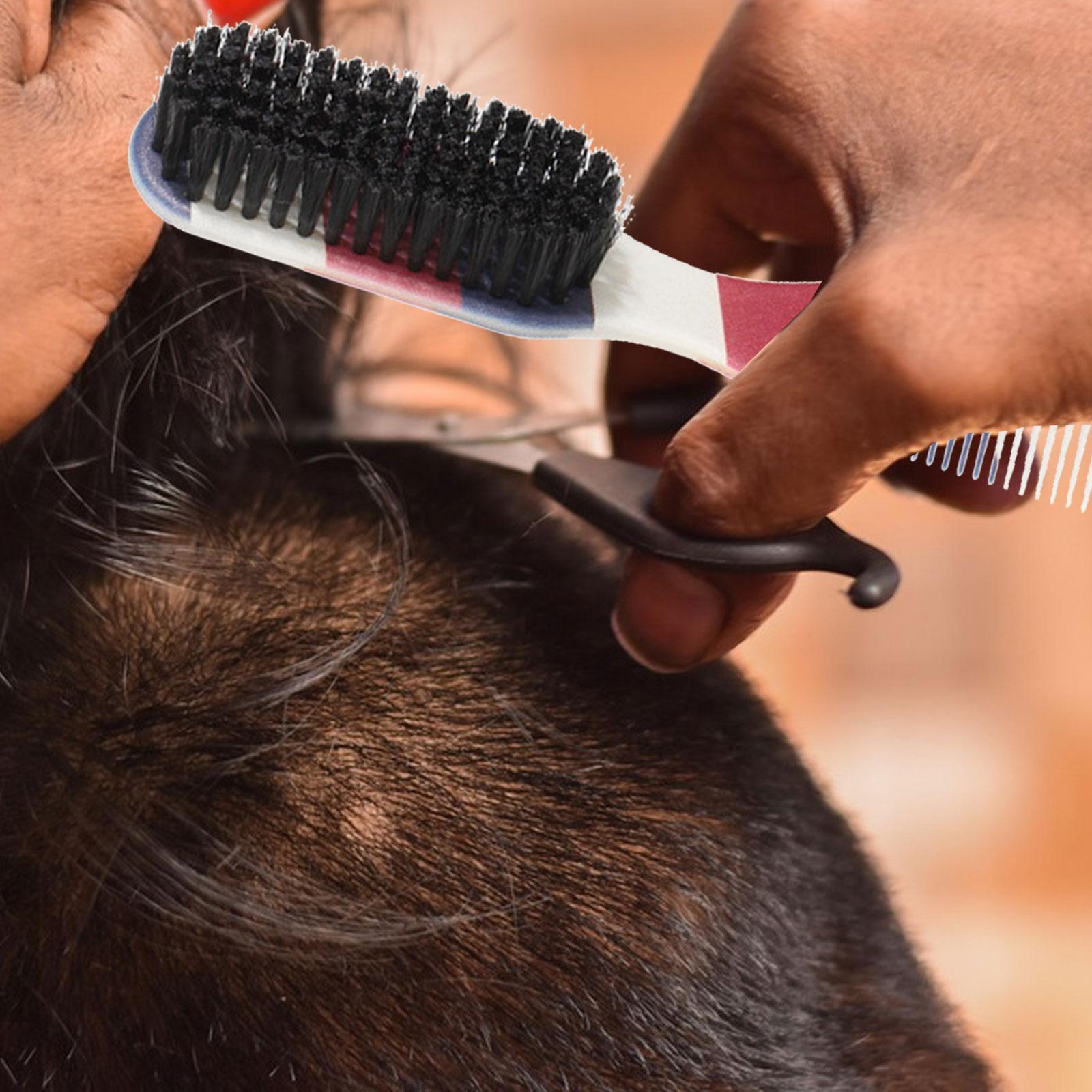 4xHair Styling Comb Hair Styling Accessories Hair Brushing Oil Head Comb Brush Style B