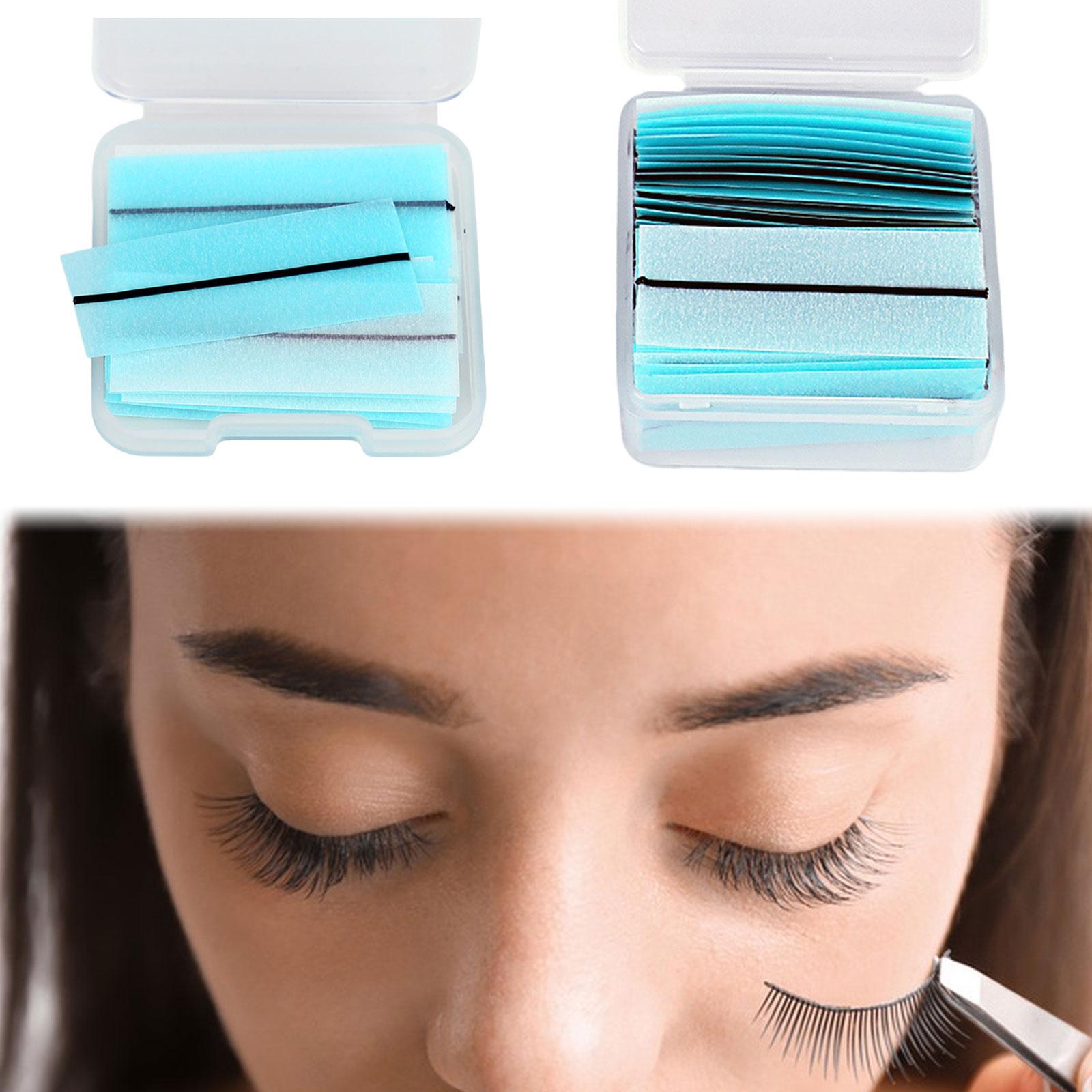 3xSelf Adhesive Lash Strips for False Eyelashes Reusable Black for Girls Women 10 Pieces