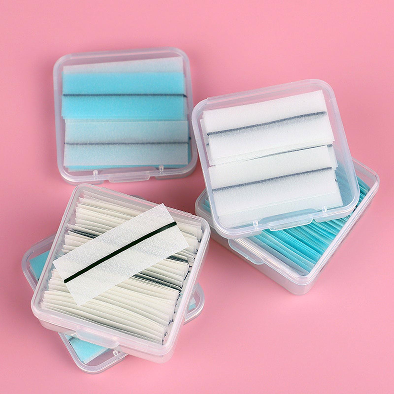 3xSelf Adhesive Lash Strips for False Eyelashes Reusable Black for Girls Women 40 Pieces