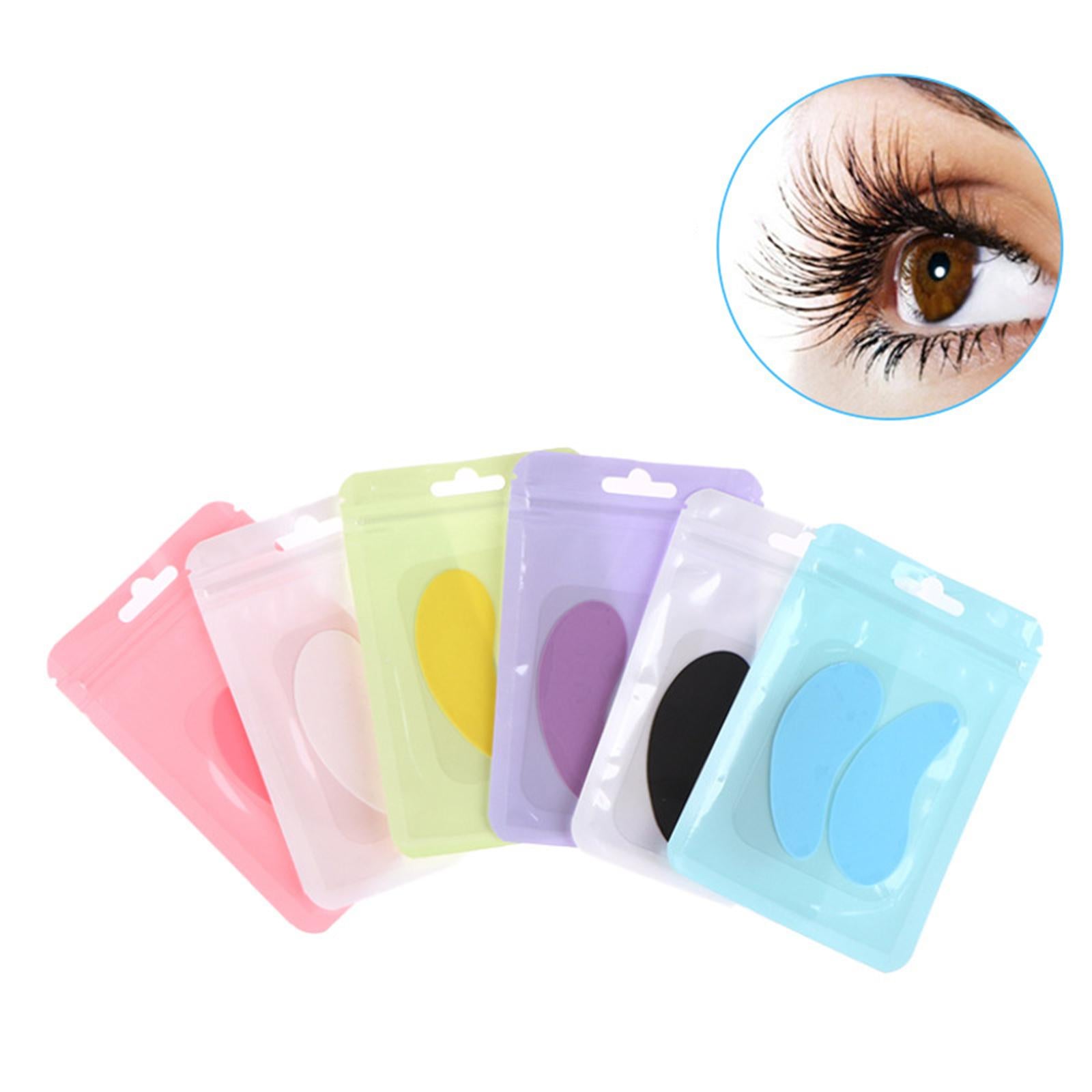 4xEyelash Extension under Eye Pads for Lash Extension Supplies Eyelash Tinting Blue