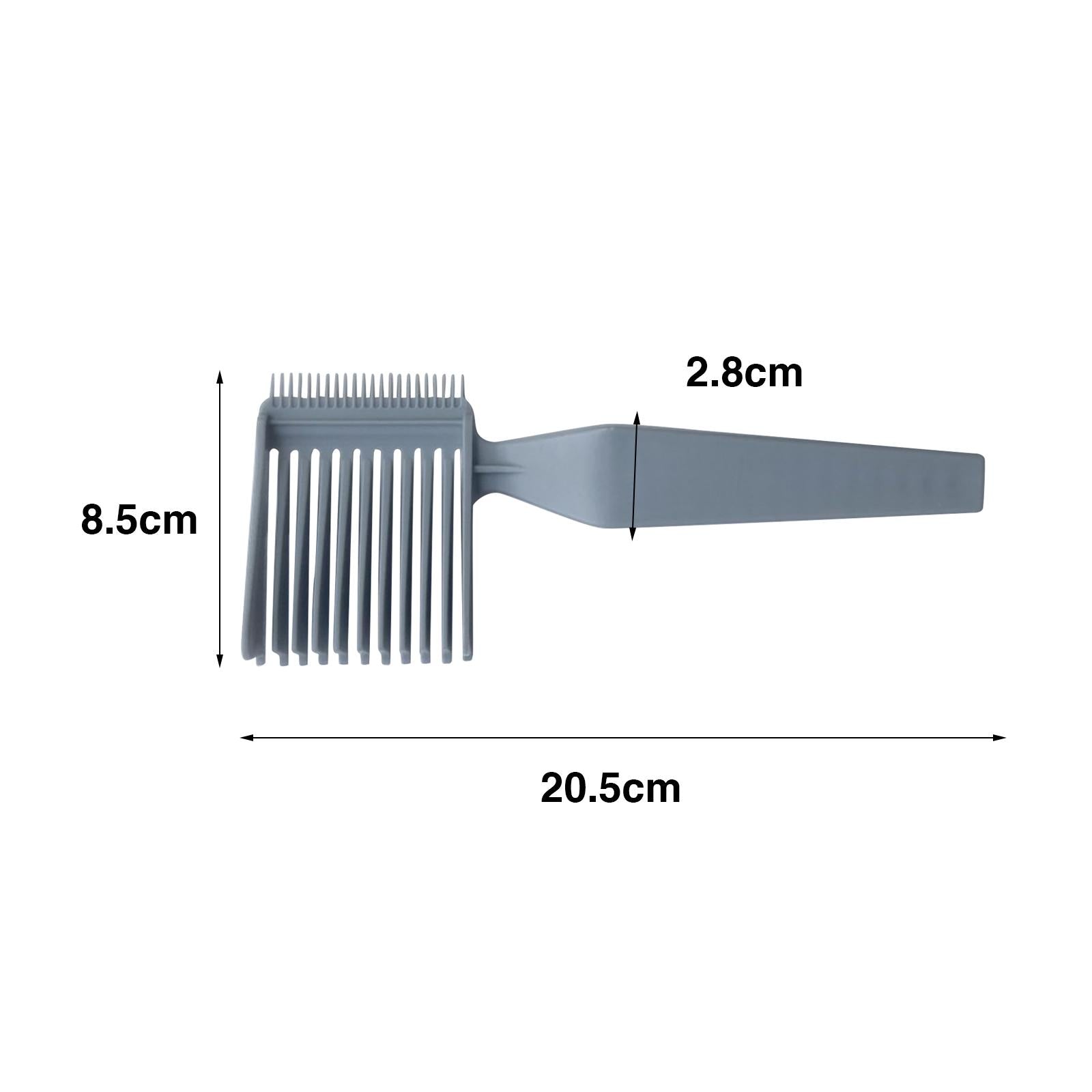 3xFlat Top Combs Grooming Flat Hair Cutting Comb for All Hair Types Salon Home