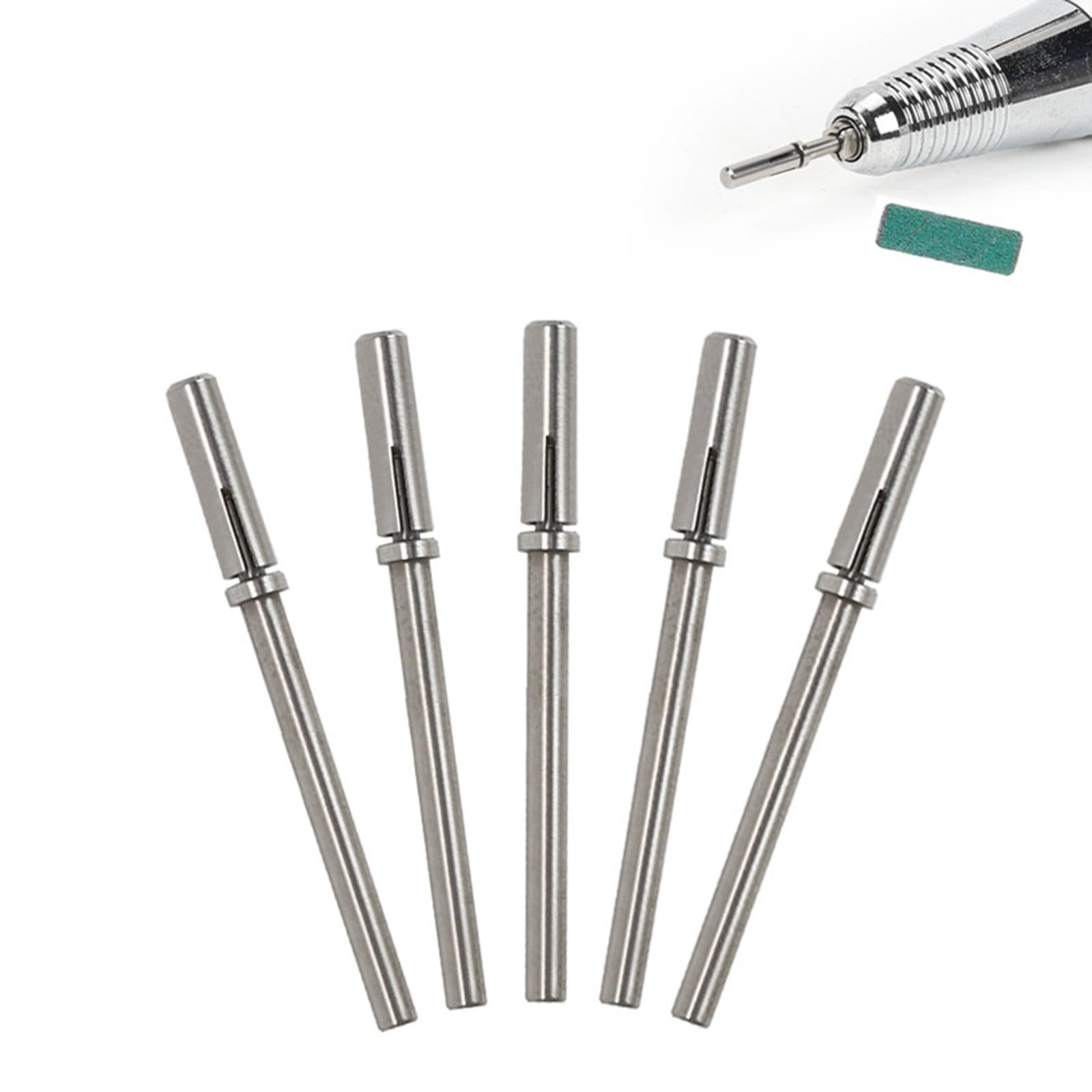 2x3.1mm Nail Sanding Bands Mandrel Nail Drill Heads for Manicure Electric File