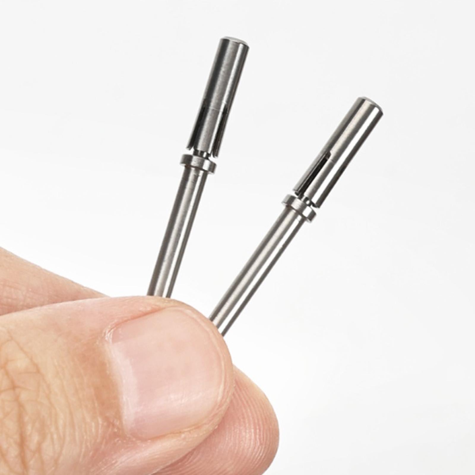 2x3.1mm Nail Sanding Bands Mandrel Nail Drill Heads for Manicure Electric File