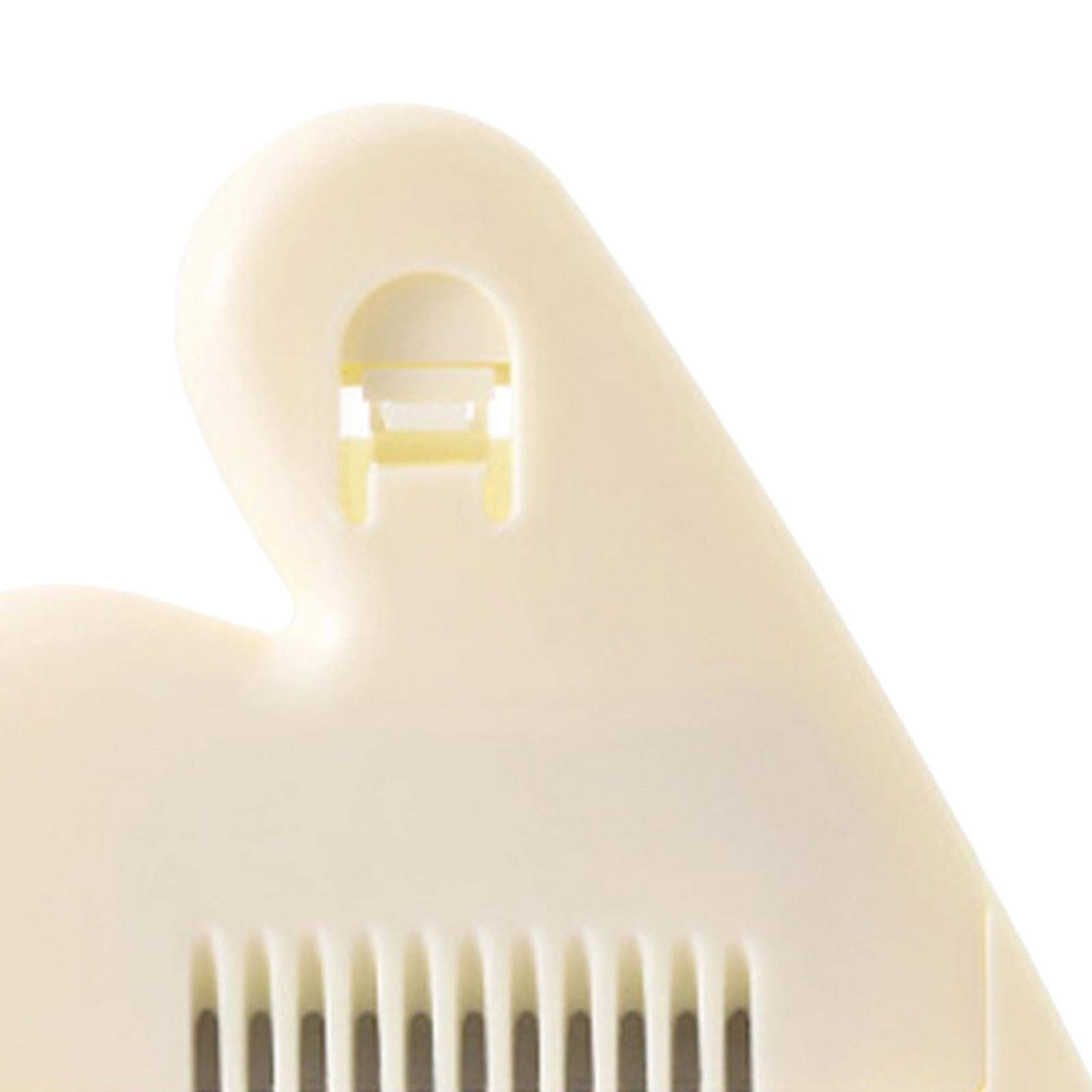 3xManual Hair Bangs Trimmer Cute Design Love Heart Shape Mini Hair Cutter Comb