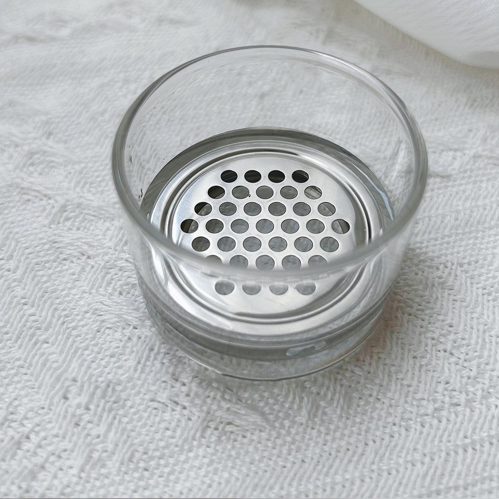 2xNail Brush Cleaning Tool Durable Nail Washing Cup Holder for Nail Art Artist
