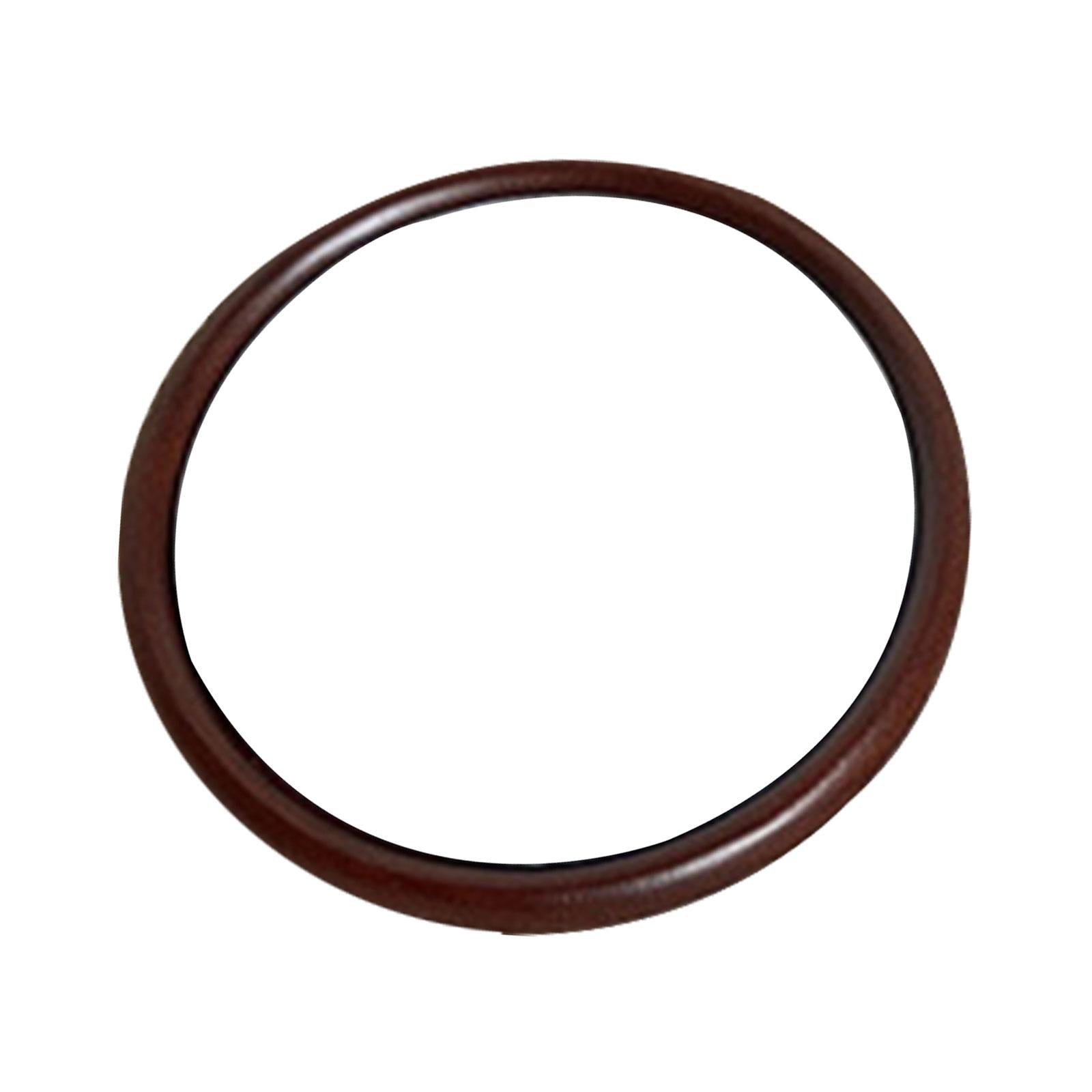 Makeup Mirror Wooden Single Side Cosmetic Mirror for Beauty Barbers Bathroom Round