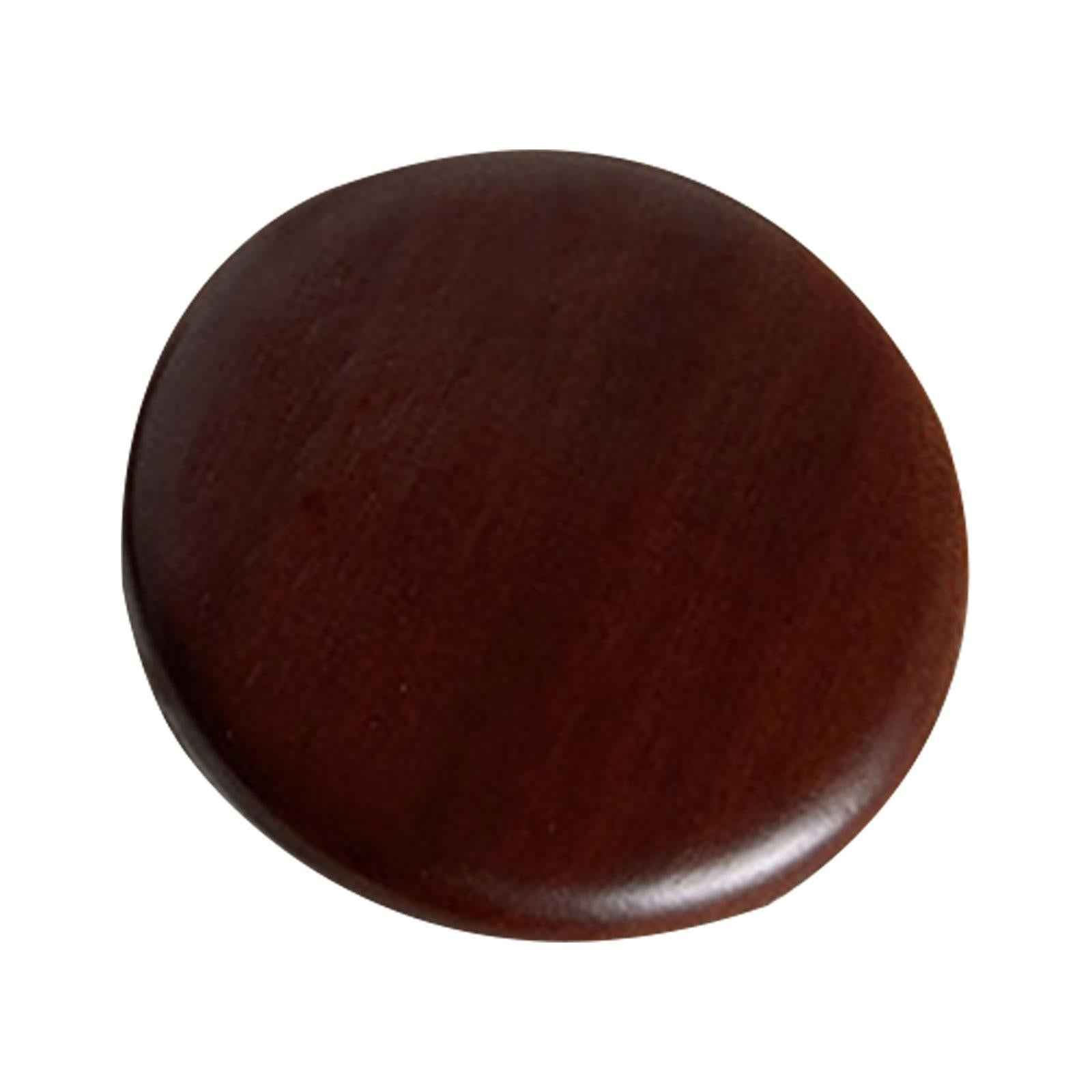 Makeup Mirror Wooden Single Side Cosmetic Mirror for Beauty Barbers Bathroom Round