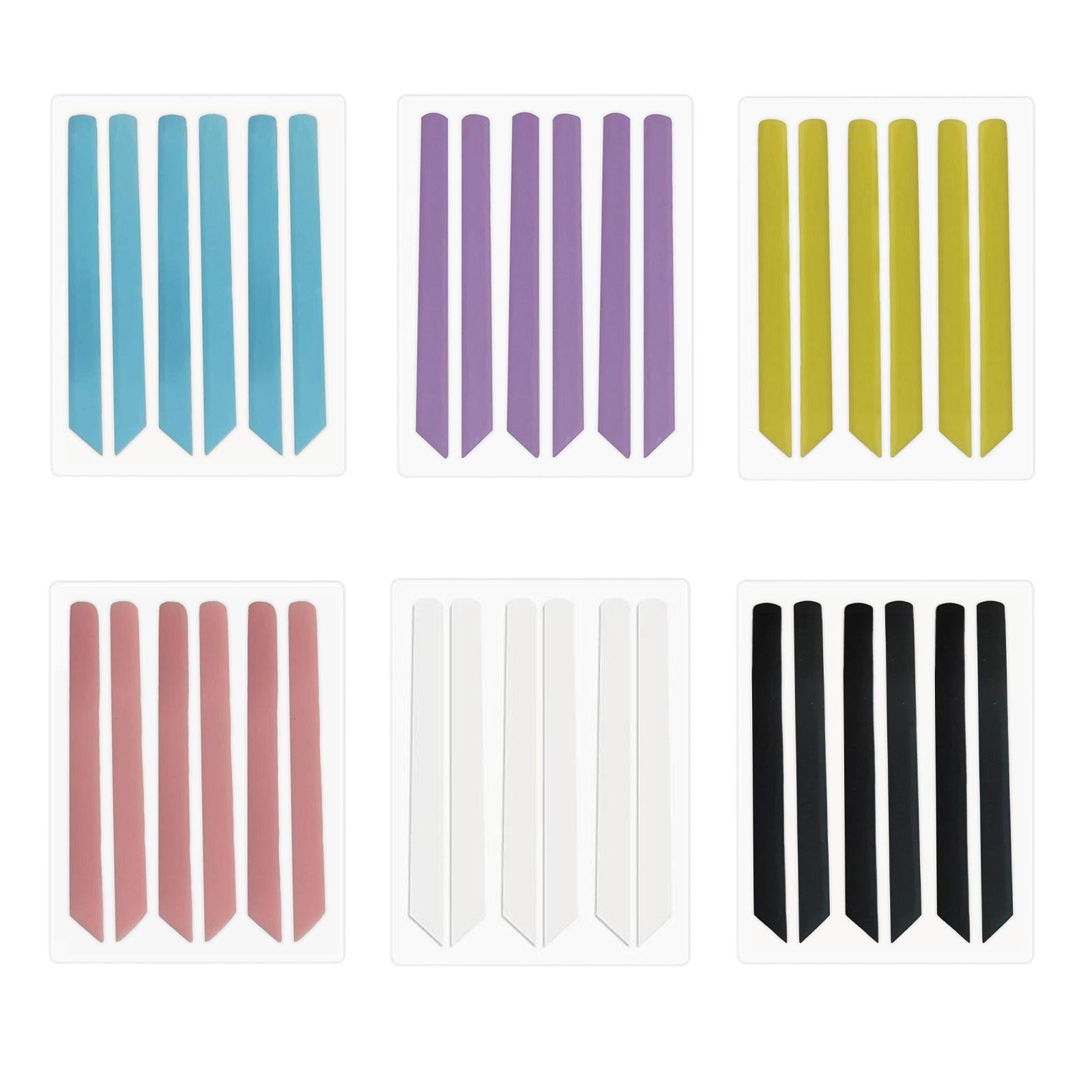 2x6x Eyelash Lifting Silicone Pads Lifting Silicone Pads Stripe for Mom Female Pink