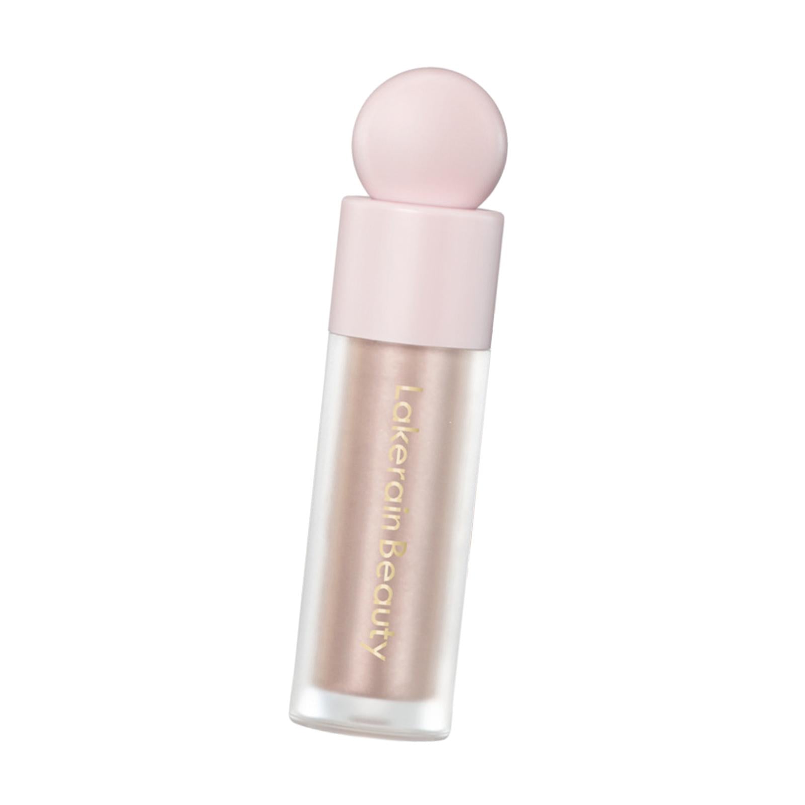 2xMakeup Liquid Highlighter Makeup Stick Luminous Lotion for Travel Home Party Rose Gold