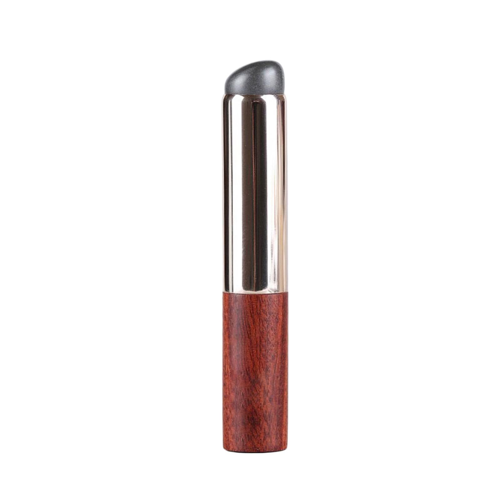 3xSilicone Lip Brush with Tube Protector Concealer Brush for Beauty Women Home Red