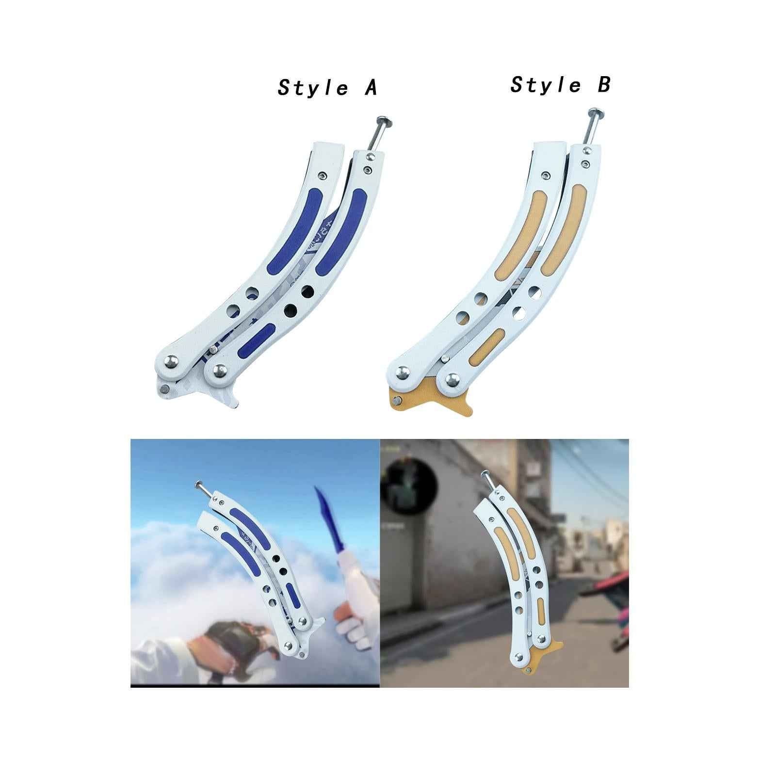 Butterfly Knife Butterfly Trainer for Stocking Stuffers Anniversary Beginner Style A