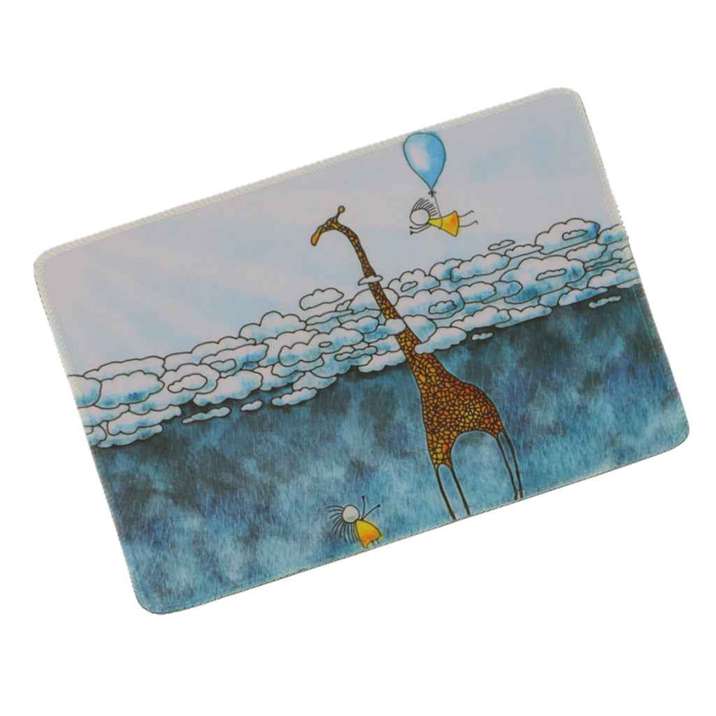 Non Slip Gaming Mouse Pad Compatible FOR PC Laptop Computer Keyboard Giraffe
