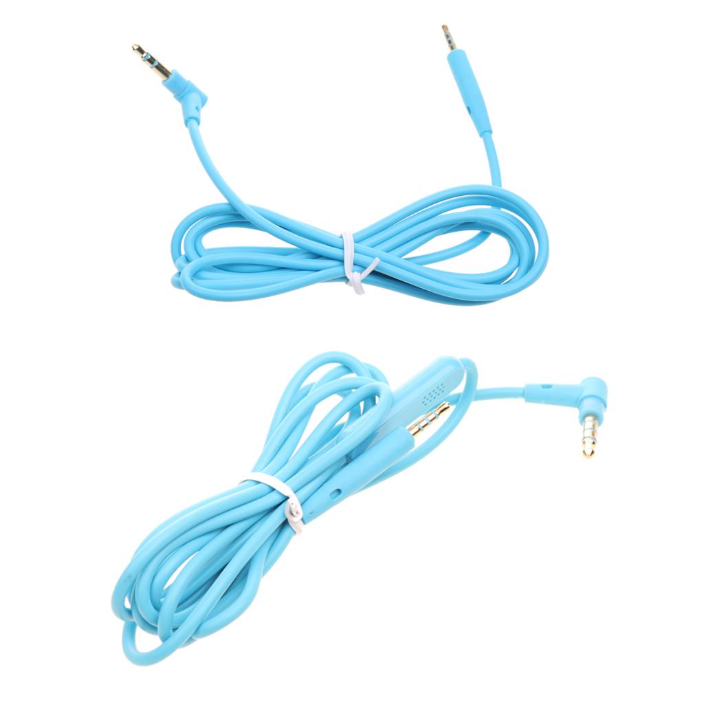 1.5m Audio Cable Cord Replacement for QC25 Comfort Headphones