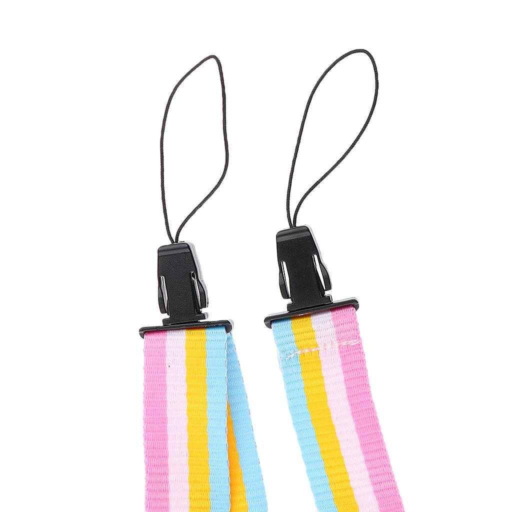 4x Rainbow Camera Shoulder Neck Nylon Strap Belt for Fujifilm Instax Mini