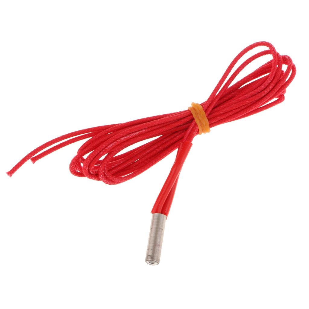 2xHeating Element Cartridge Heater 12V 40W For 3D Printer Extruder Hotend
