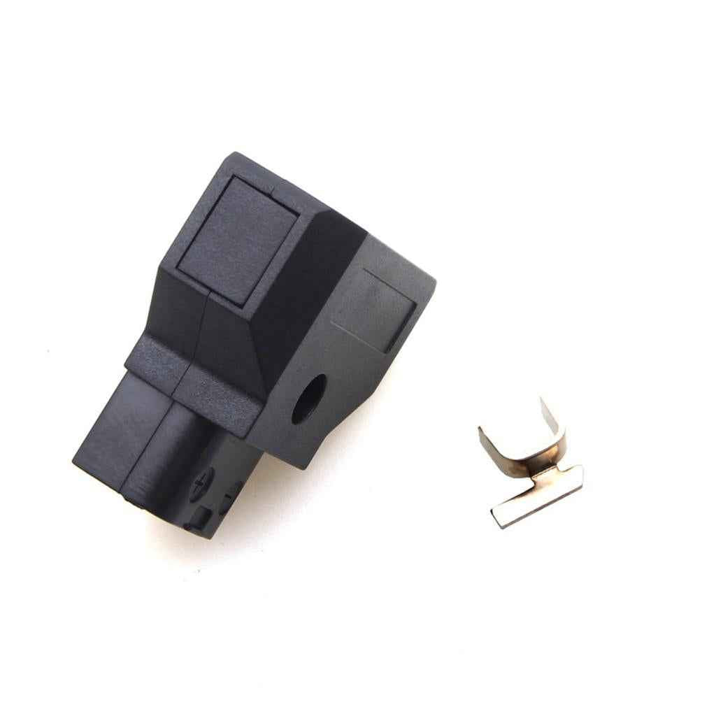 Male D-Tap Plug Connector For DSLR Rig Power Cable V-mount Anton Battery Black