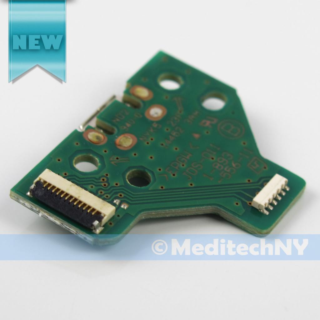 2xUSB Charging Port Socket Board JDS-011 12 Pins for Sony PS4 Dualshock