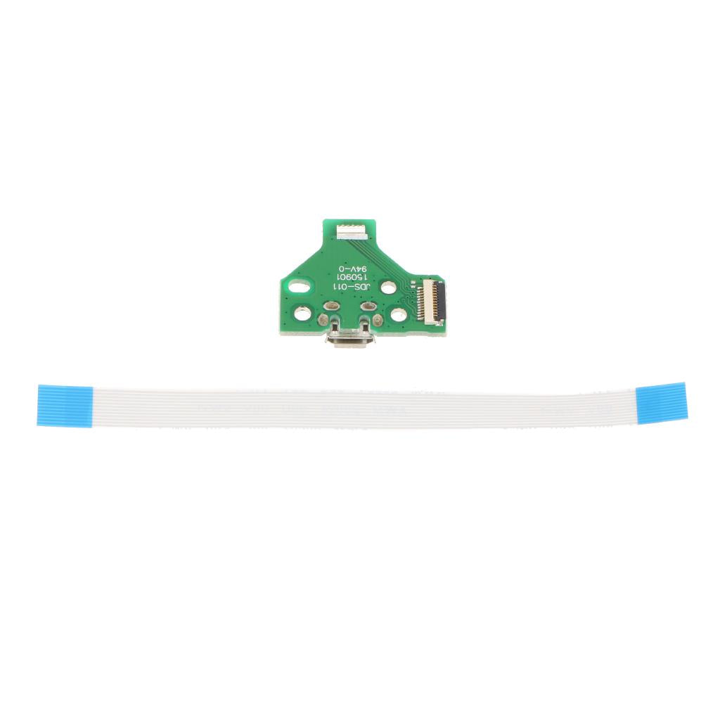 2X USB Charging Port Board with 12pin Cable JDS-011 for SONY PS4 Controller