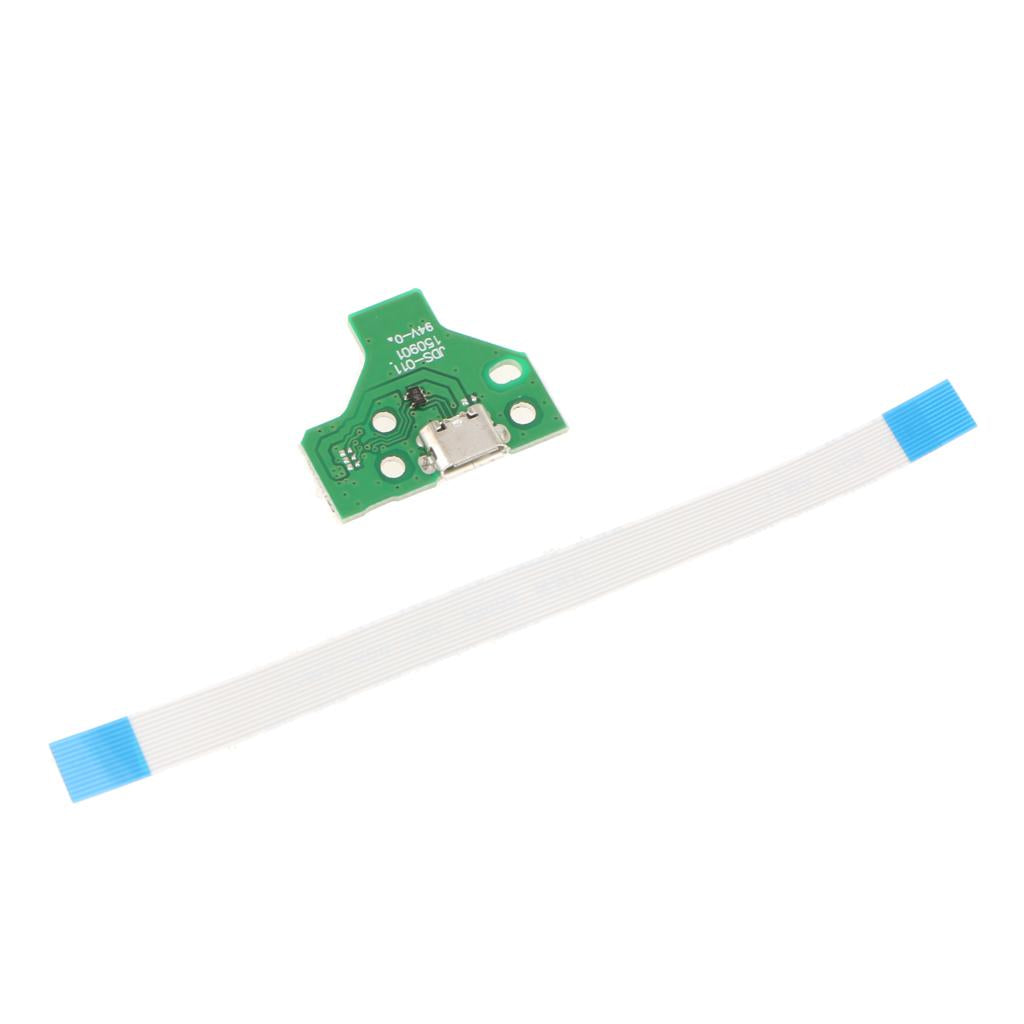 2X USB Charging Port Board with 12pin Cable JDS-011 for SONY PS4 Controller