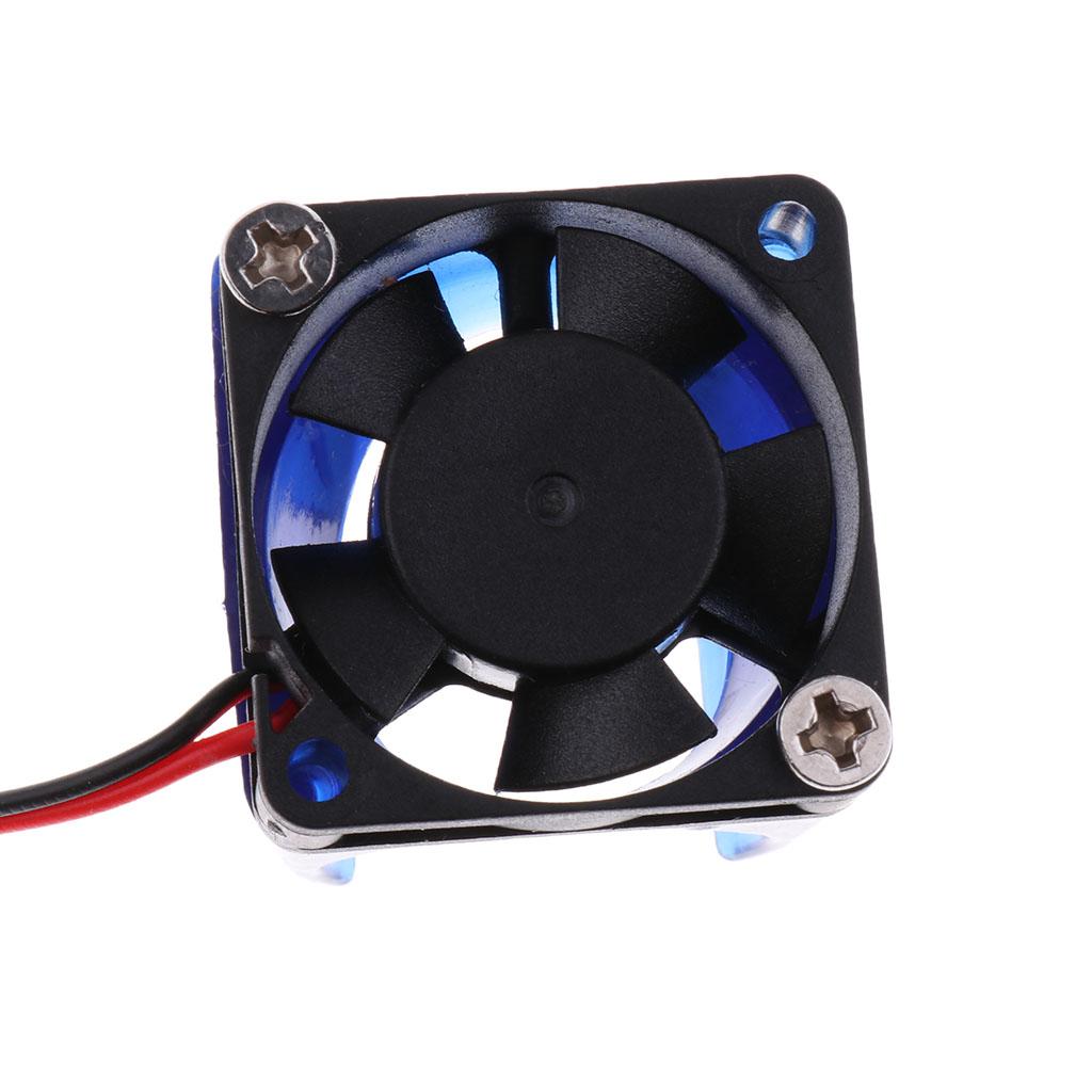 2x24V Blue Injection Molding V6 Radiator Fan with Fan Cover for 3D Printer DIY