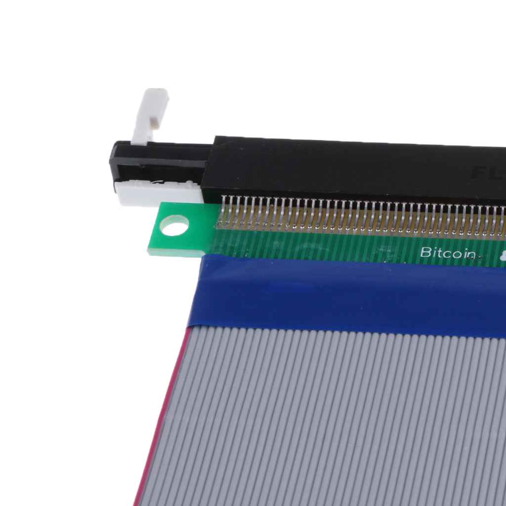 PCI-E PCI Express 8X Riser Card Adapter Flexible Extension Cable Cord
