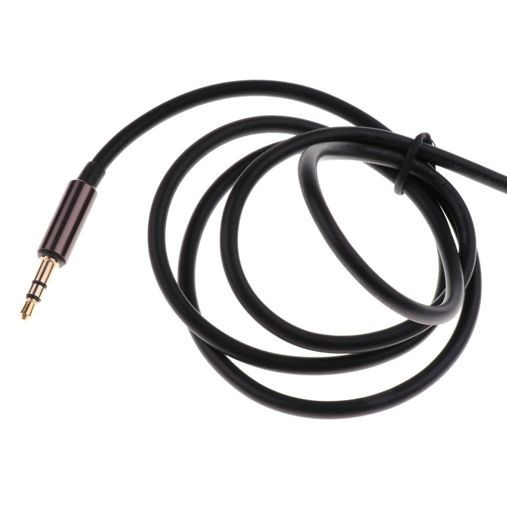 2pcs 3.5mm Stereo Male Plug to 2 RCA Audio Male Adapter Speaker Cable Cord