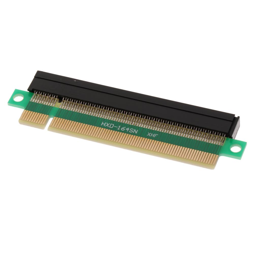 2xRiser PCI-E x16 Male to PCIE 16x Female Riser Card Expansion Adapter Board