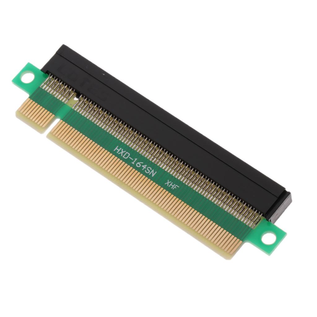 3xRiser PCI-E x16 Male to PCIE 16x Female Riser Card Expansion Adapter Board