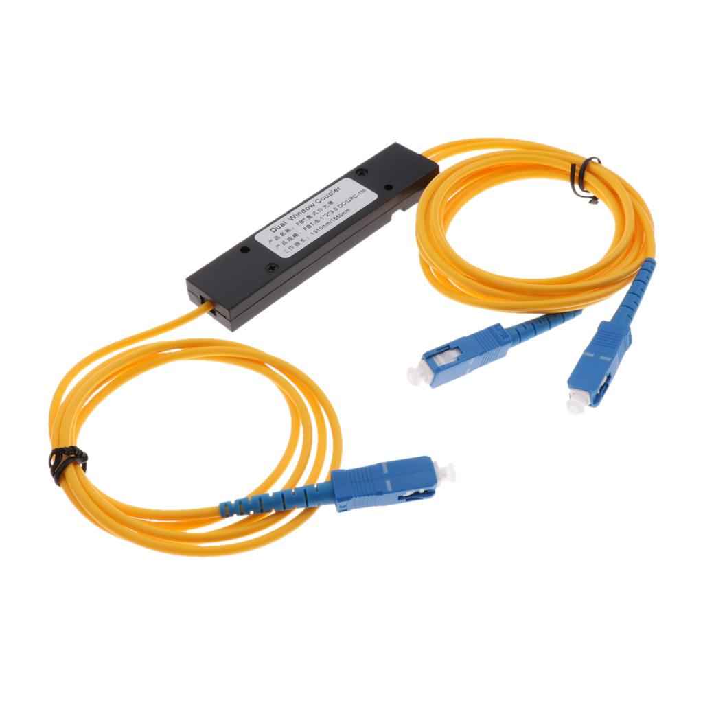 1 Piece SC 1 to 2 SC Fiber Optical Splitter FTTH Fiber Splitter For Network