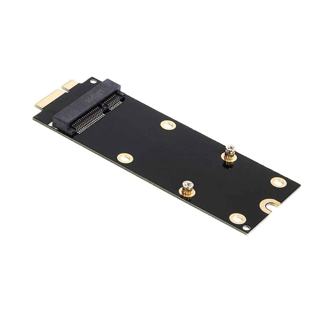 7+17 Pin mSATA SSD To SATA Adapter Card for 2012 MacBook Pro MC976/A1425