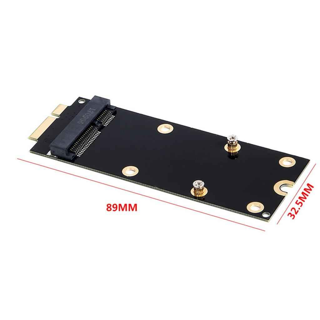 7+17 Pin mSATA SSD To SATA Adapter Card for 2012 MacBook Pro MC976/A1425