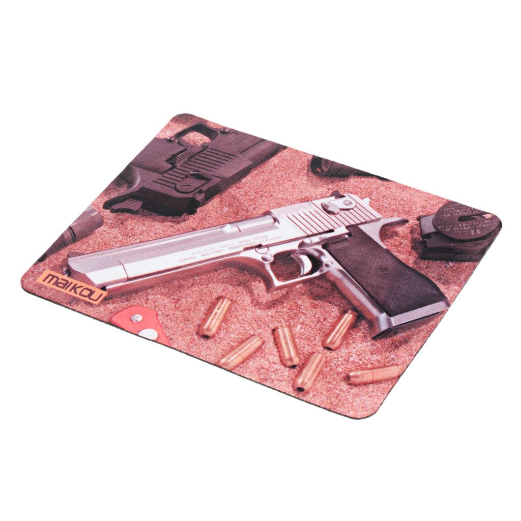 2xMaikou Gaming Mouse Pad Computer Desk Mat 18*20cm  silver