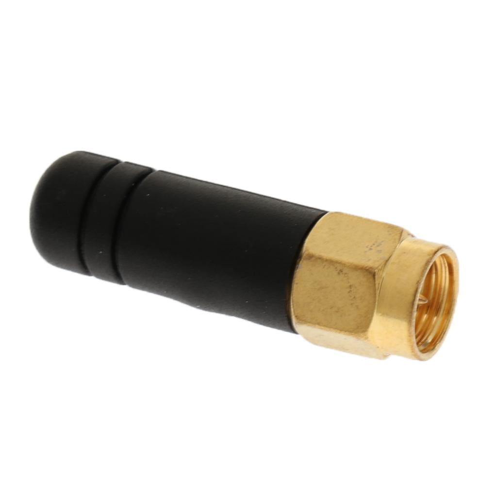 2x3cm Mini Thumb Antenna 2.4G SMA-J RF Coax Coaxial WiFi Aerial Connector