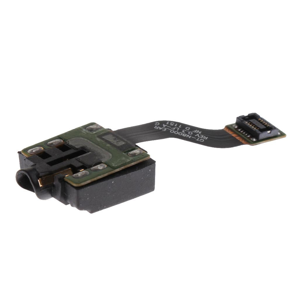 2xEarphone Headphone Audio Jack Flex Cable For Samsung Galaxy Note 10.1 N8000