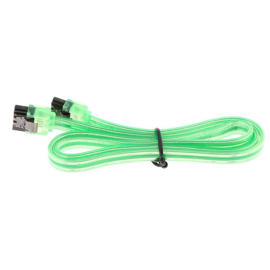 SATA III Data Drive Cable with Locking Latch 610mm Straight 6Gbps