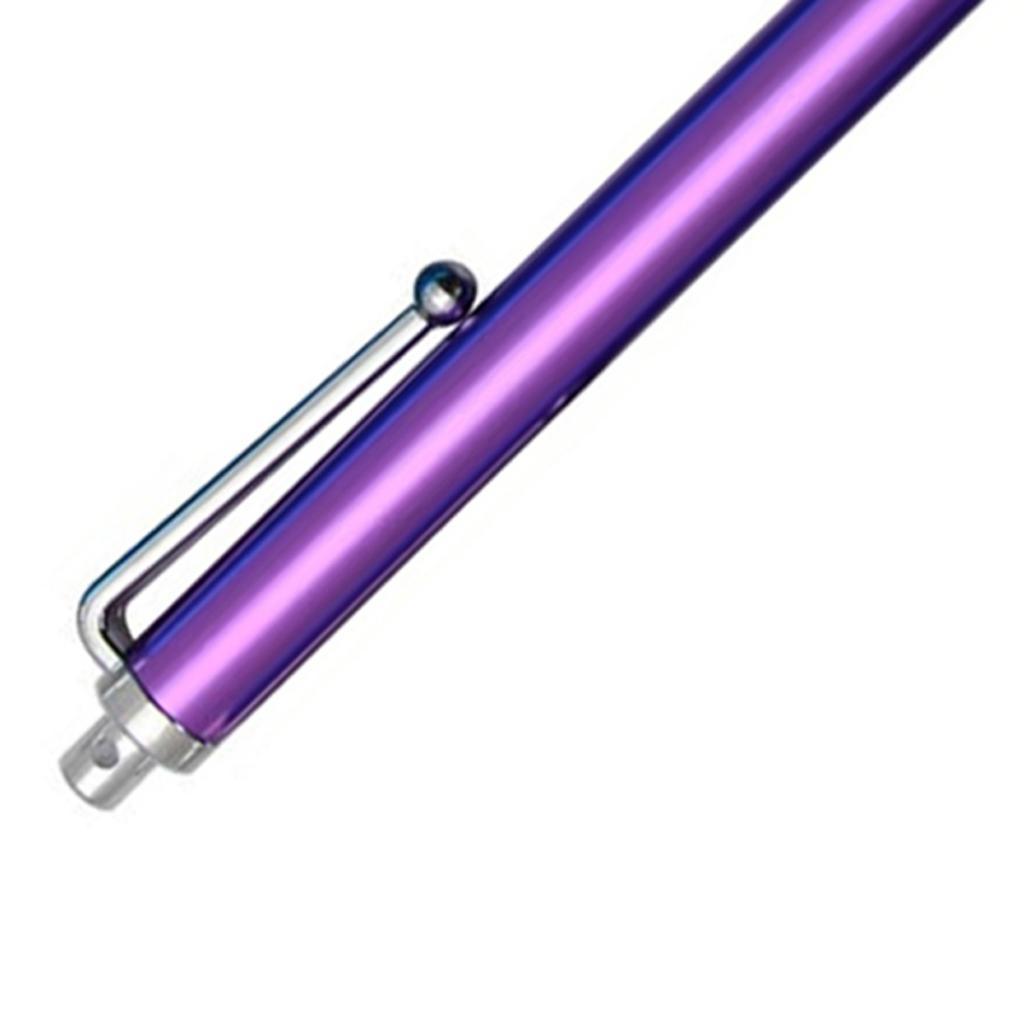 2x4pcs Universal Touch Screen Stylus High Sensitivity Capacitive Pen Purple