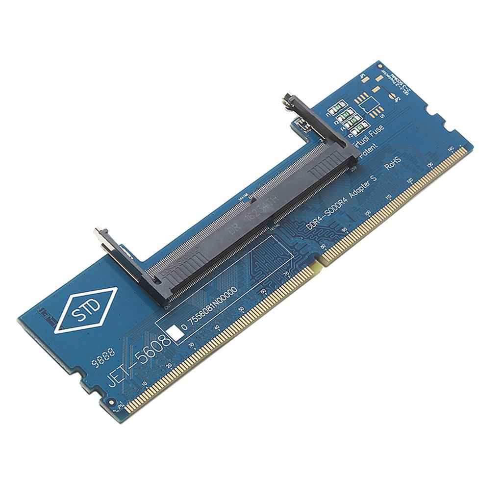 Laptop DDR4 RAM to Desktop Adapter Card Memory Tester DIMM to DDR4 Converter