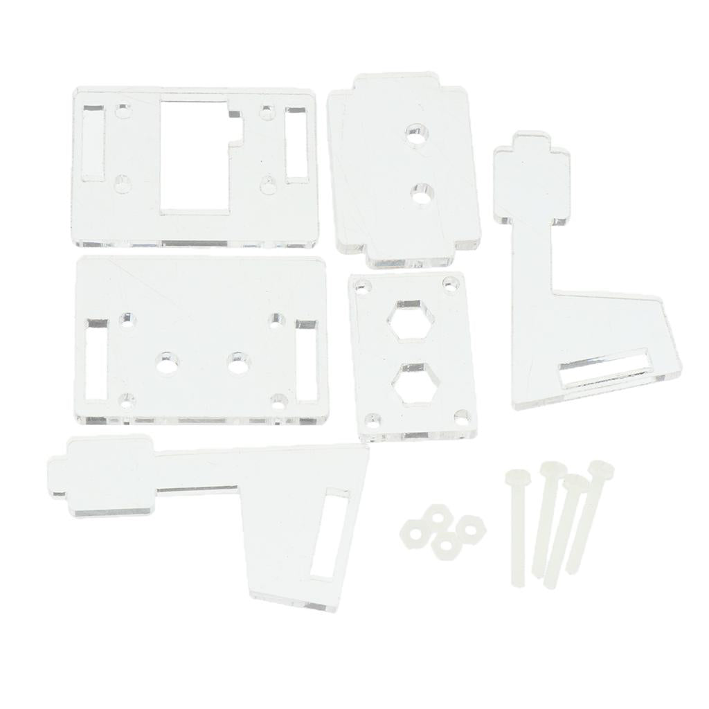 4xAdjustable Acrylic Camera Mounting Bracket Holder Support for Raspberry Pi