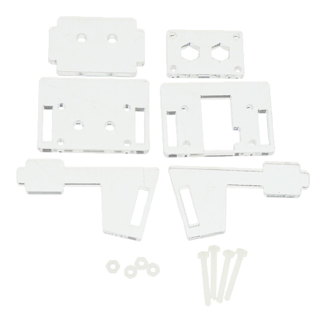 4xAdjustable Acrylic Camera Mounting Bracket Holder Support for Raspberry Pi