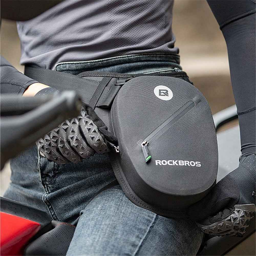 ROCKBROS AS-081 Motorcycle Rider Fanny Pack Waterproof Motorbike Riding Reflective Leg Waist Bag