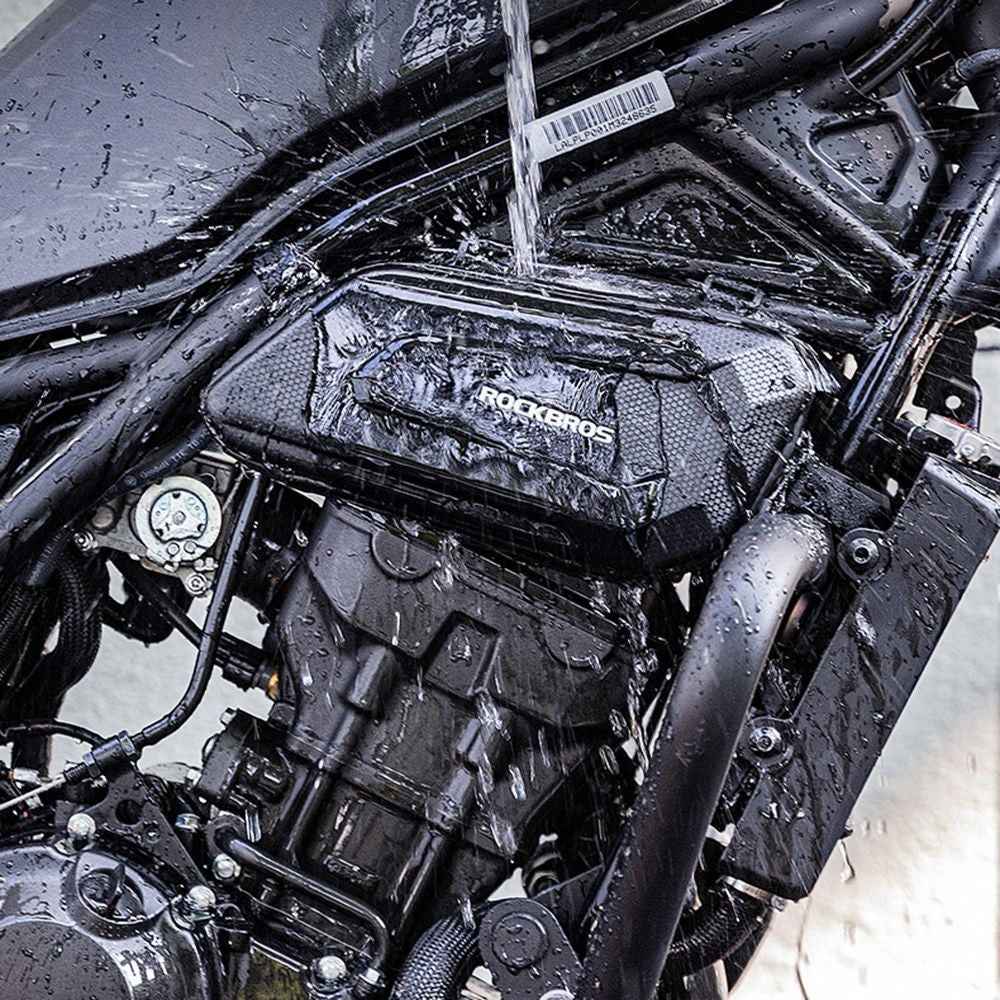 ROCKBROS CM300 Reflective Hard Shell Motorcycle Side Bag Waterproof Tool Bag - B106 / Right